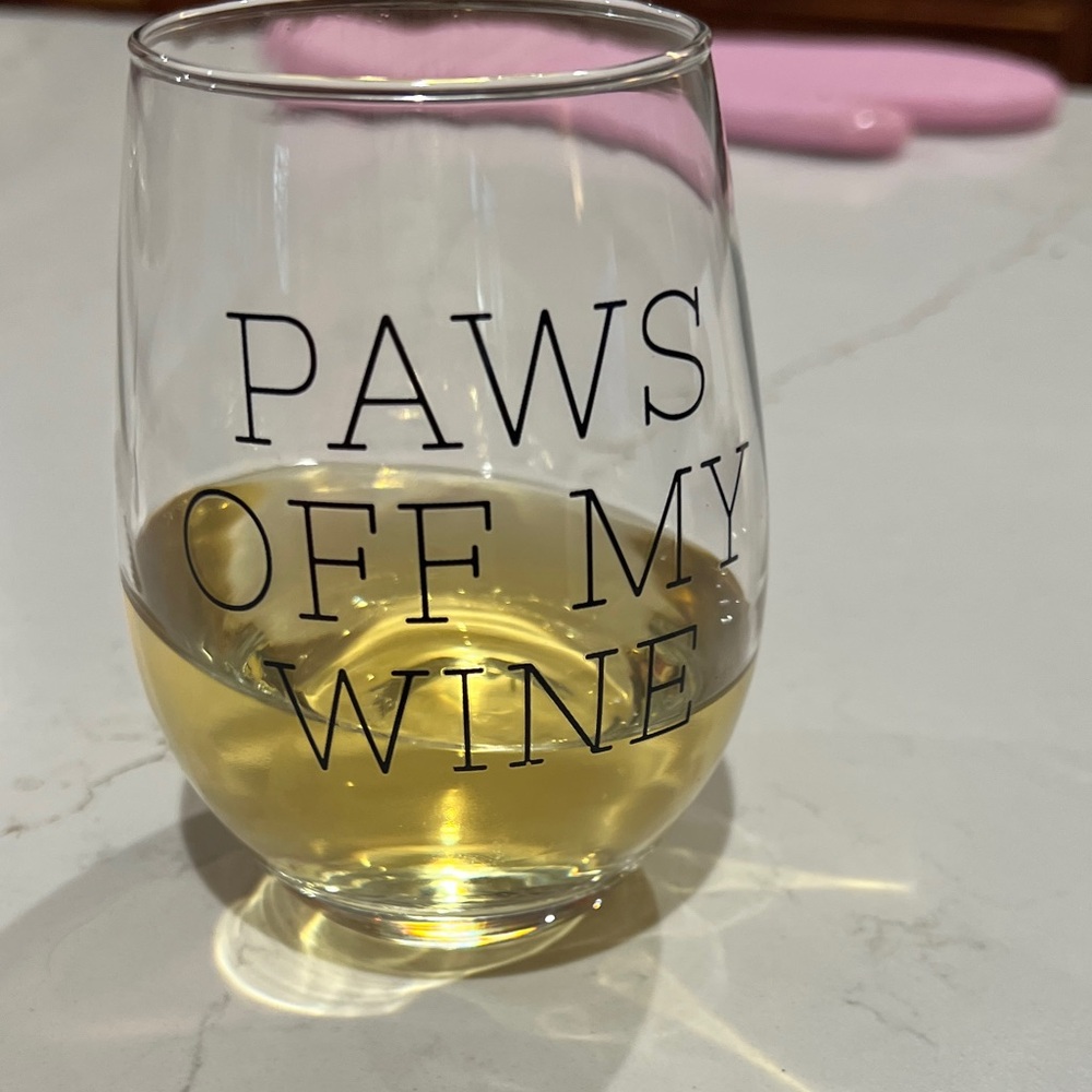 Paws Off My Wine Glass